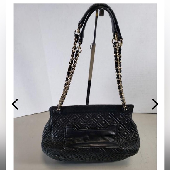 TORY BURCH Marion Qualified Shoulder Bag in Elegant Black - Picture 3 of 9